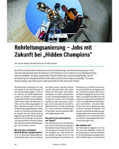 Rohrleitungsanierung – Jobs mit Zukunft bei „Hidden Champions“