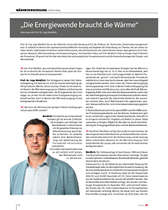 „Die Energiewende braucht die Wärme“