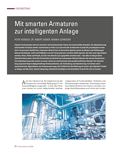 Mit smarten Armaturen zur intelligenten Anlage