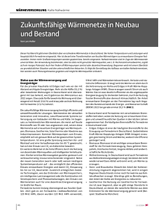 Zukunftsfähige Wärmenetze in Neubau und Bestand