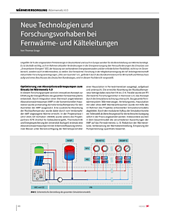 Neue Technologien und Forschungsvorhaben bei Fernwärme- und Kälteleitungen