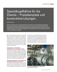 Spezialkugelhähne für die Chemie – Praxisbeispiele und konstruktive Lösungen