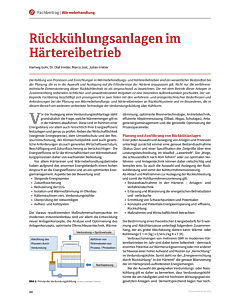 Rückkühlungsanlagen im Härtereibetrieb