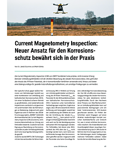Current Magnetometry Inspection: Neuer Ansatz für den Korrosionsschutz bewährt sich in der Praxis