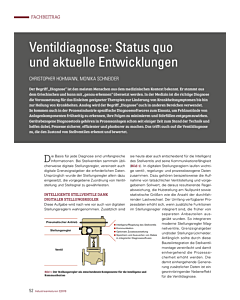 Ventildiagnose: Status quo und aktuelle Entwicklungen