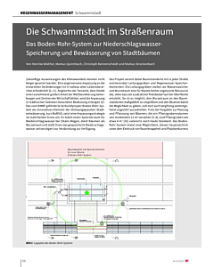 Die Schwammstadt im Straßenraum