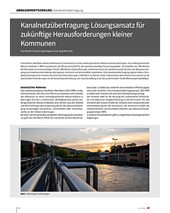 Kanalnetzübertragung: Lösungsansatz für zukünftige Herausforderungen kleiner Kommunen