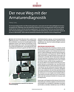 Der neue Weg mit der Armaturendiagnostik