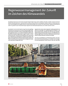 Regenwassermanagement der Zukunft im Zeichen des Klimawandels