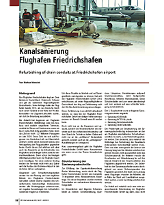 Kanalsanierung Flughafen Friedrichshafen