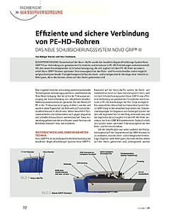 Effiziente und sichere Verbindung von PE-HD-Rohren