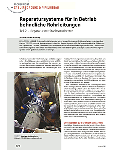 Reparatursysteme für in Betrieb befindliche Rohrleitungen