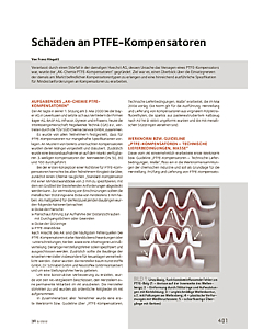 Schäden an PTFE-Kompensatoren
