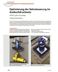 Optimierung der Netzsteuerung im Gashochdrucknetz