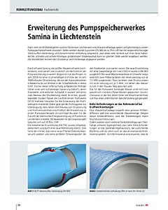 Erweiterung des Pumpspeicherwerkes Samina in Liechtenstein