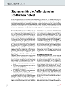 Strategien für die Aufforstung im städtischen Gebiet