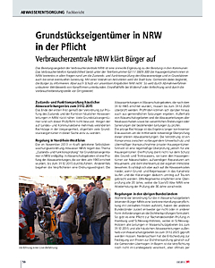 Grundstückseigentümer in NRW in der Pflicht