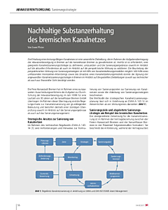 Nachhaltige Substanzerhaltung des bremischen Kanalnetzes