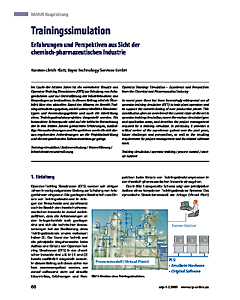 Trainingssimulation