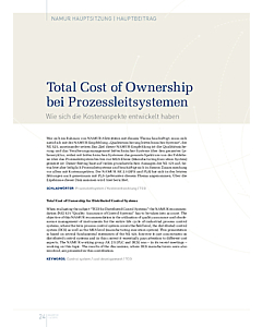 Total Cost of Ownership bei Prozessleitsystemen