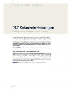 PLT-Schutzeinrichtungen