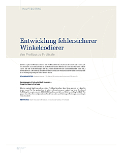 Entwicklung fehlersicherer Winkelcodierer