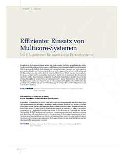 Effizienter Einsatz von Multicore-Systemen