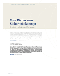 Vom Risiko zum Sicherheitskonzept