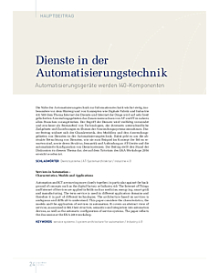 Dienste in der Automatisierungstechnik