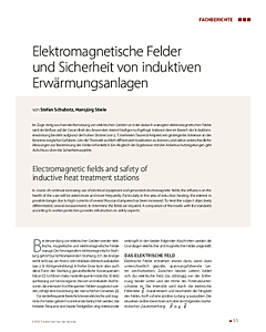 Elektromagnetische Felder und Sicherheit von induktiven Erwärmungsanlagen