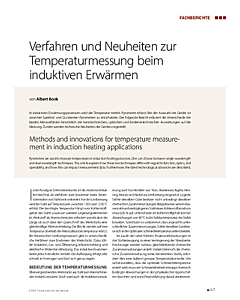 Verfahren und Neuheiten zur Temperaturmessung beim induktiven Erwärmen