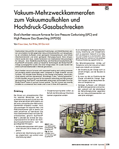 Vakuum-Mehrzweckkammerofen zum Vakuumaufkohlen und Hochdruck-Gasabschrecken