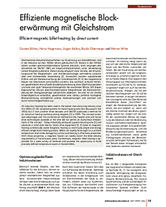 Effiziente magnetische Blockerwärmung mit Gleichstrom