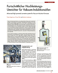 Fortschrittlicher Hochleistungs-Umrichter für Vakuum-Induktionsöfen