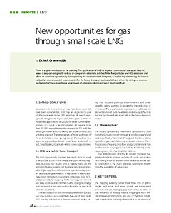 New opportunities for gas through small scale LNG