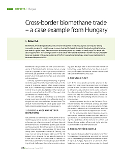 Cross-border biomethane trade – a case example from Hungary