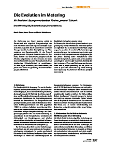 Die Evolution im Metering