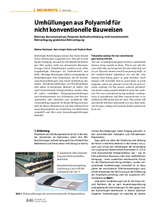 Umhüllungen aus Polyamid für nicht konventionelle Bauweisen