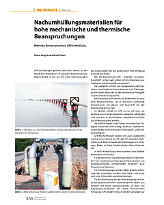 Nachumhüllungsmaterialien für hohe mechanische und thermische Beanspruchungen