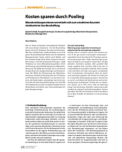 Kosten sparen durch Pooling