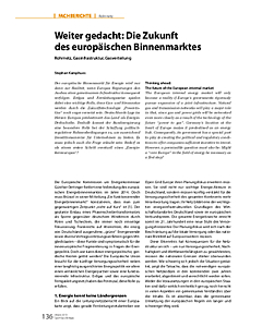Weiter gedacht: Die Zukunft des europäischen Binnenmarktes