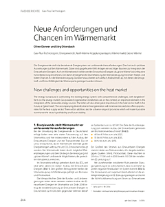 Neue Anforderungen und Chancen im Wärmemarkt