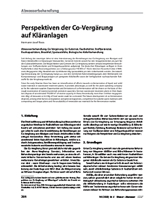 Perspektiven der Co-Vergärung auf Kläranlagen
