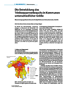 Die Entwicklung des Trinkwasserverbrauchs in Kommunen unterschiedlicher Größe