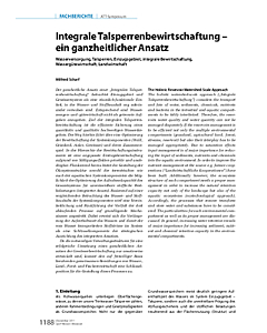 Integrale Talsperrenbewirtschaftung - ein ganzheitlicher Ansatz