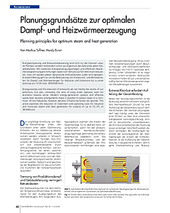 Planungsgrundsätze zur optimalen Dampf- und Heizwärmeerzeugung