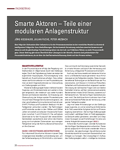Smarte Aktoren – Teile einer modularen Anlagenstruktur