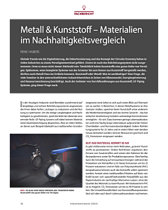 Metall & Kunststoff – Materialien im Nachhaltigkeitsvergleich