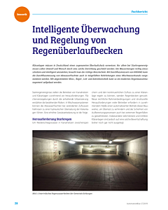 Intelligente Überwachung und Regelung von Regenüberlaufbecken