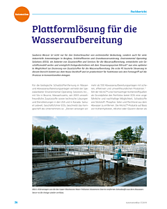 Plattformlösung für die Wasseraufbereitung